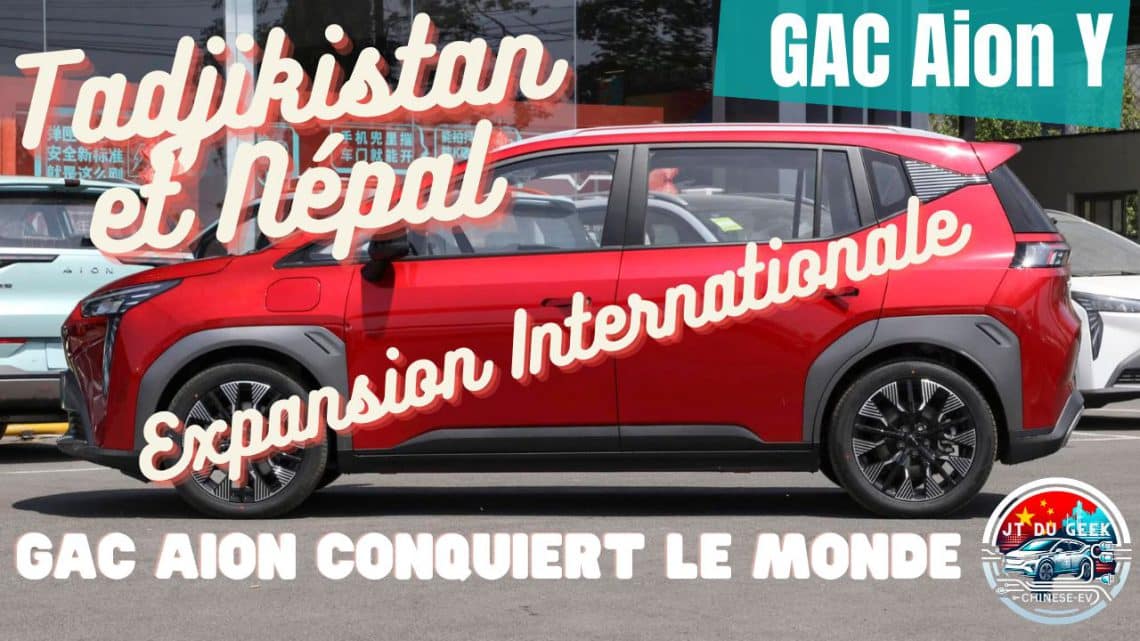 gac aion ,un nouvel acteur sur le marché international des véhicules électriques