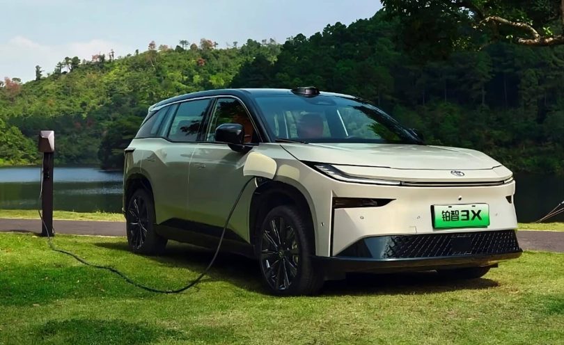 gac toyota bz3x electric suv