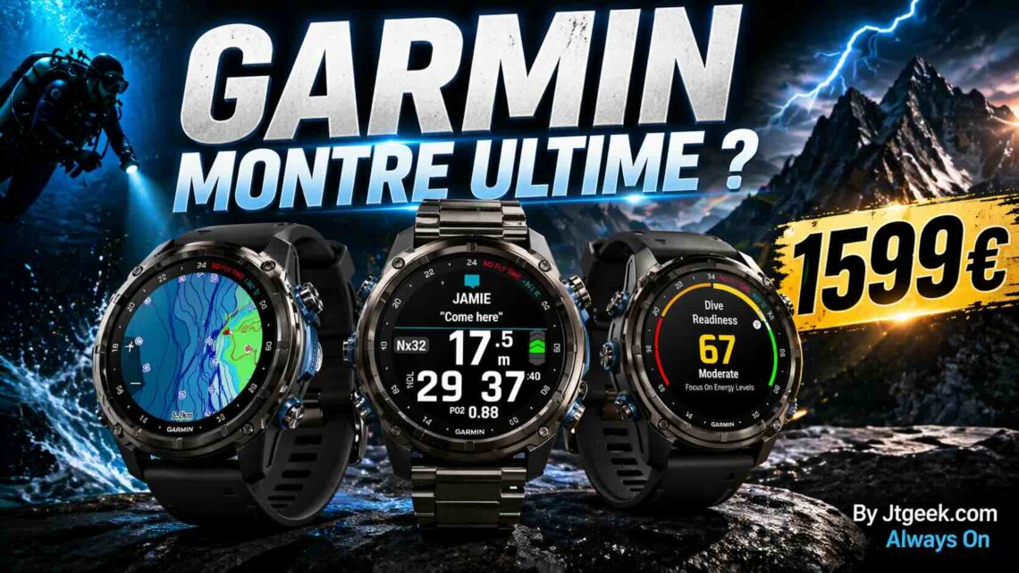 garmin frappe fort avec la garmin descent™ mk3i cette montre à 1599€ peut elle remplacer toutes les autres ?