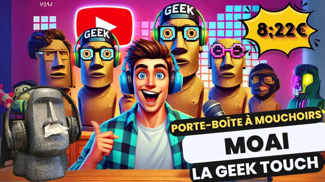 geekisez votre maison avec style pour moins de 9€ avec ce porte boîte à mouchoirs moai !