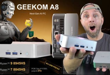 geekom a8 ,le mini pc windows ai le plus puissant au monde avec ryzen 9 et 2to