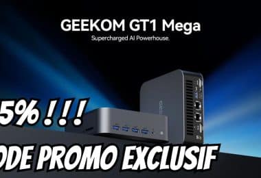 geekom gt1 mega , 15% sur ce mini pc windows puissant avec mon code promo exclusif !