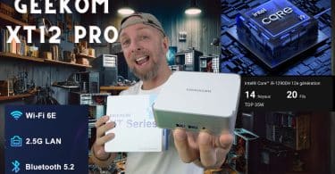 geekom xt12 pro, le mini pc ultime avec i9,32go ddr4 + 2x m2 et wifi 6e | full review!