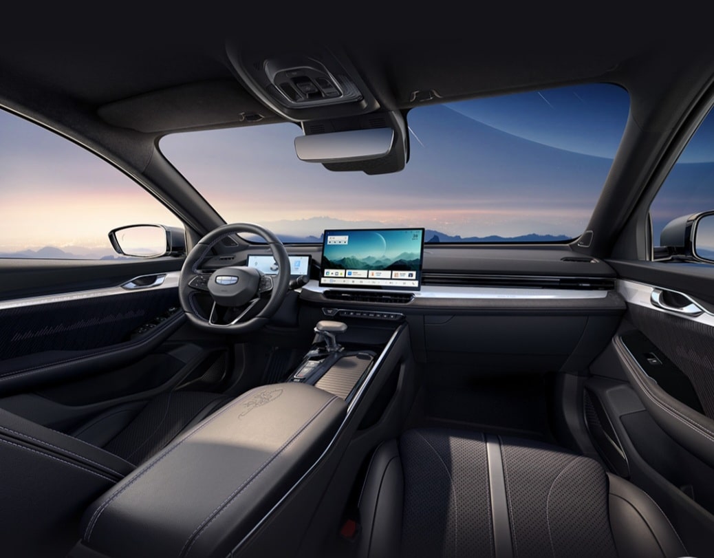 geely and deepseek completed ai model integration tableau de bord