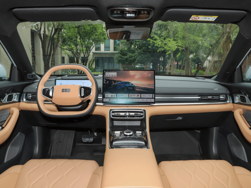 geely galaxy a7 phev tableau de bord