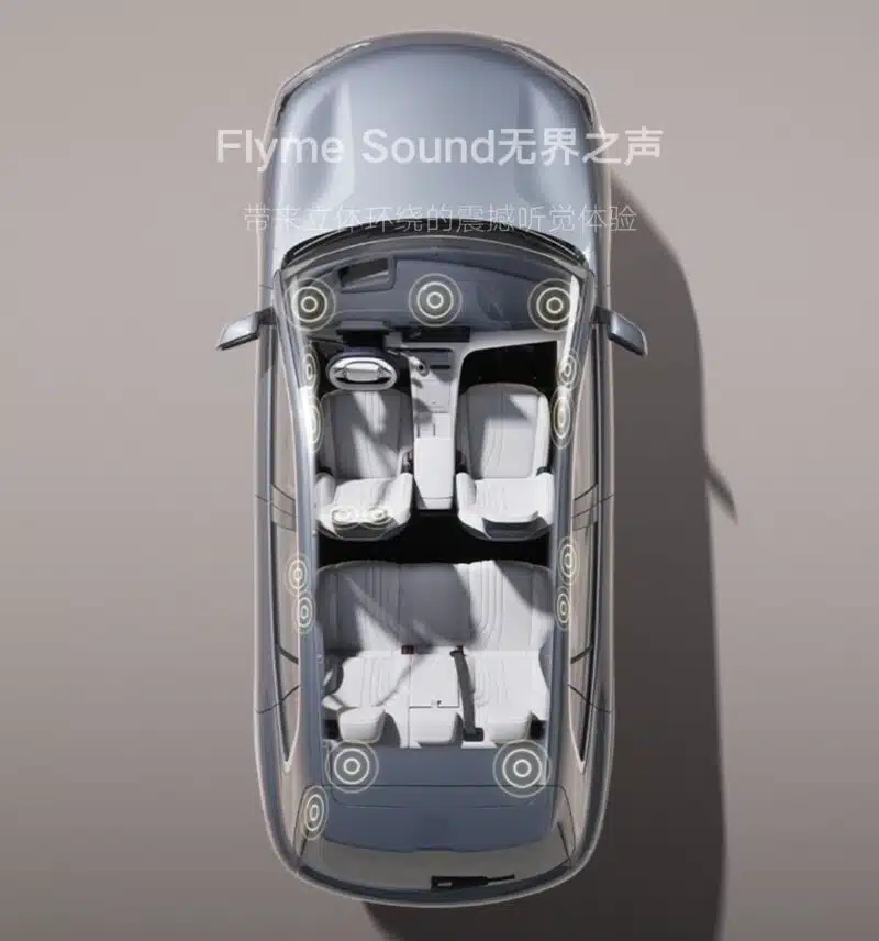 geely galaxy e5 (ex5) dessus