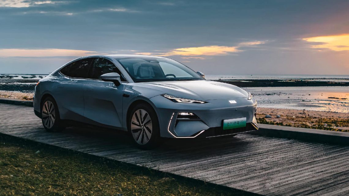 geely galaxy e8 beach