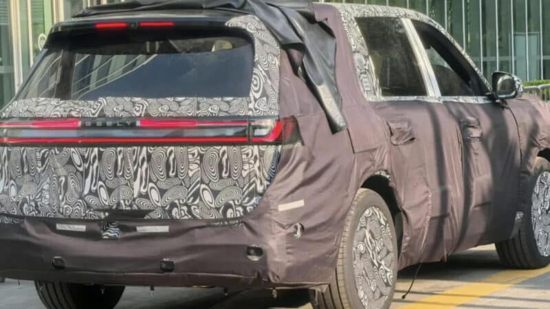 geely galaxy starship 9 phev back