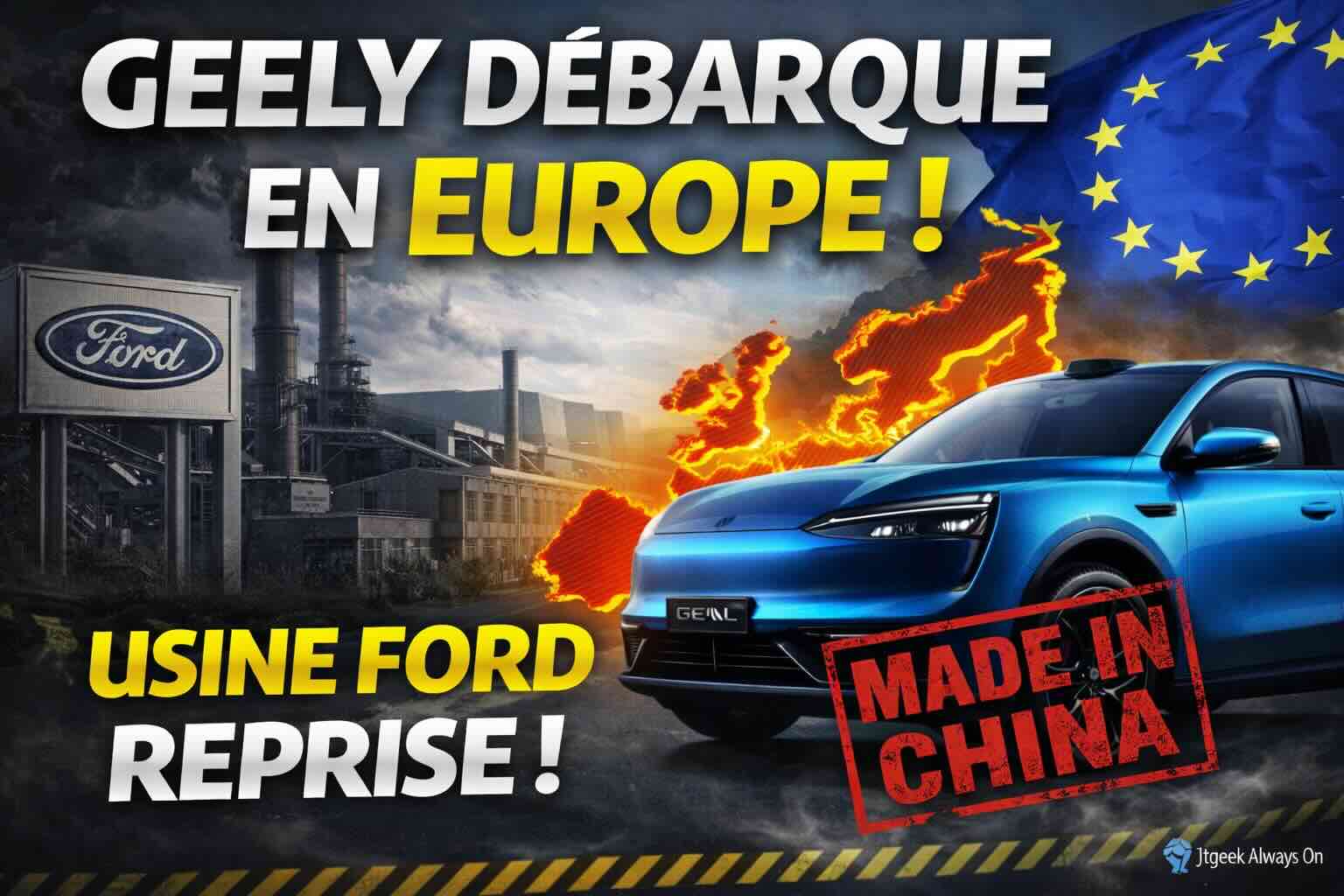 geely s'instal en europe dans une uisne ford