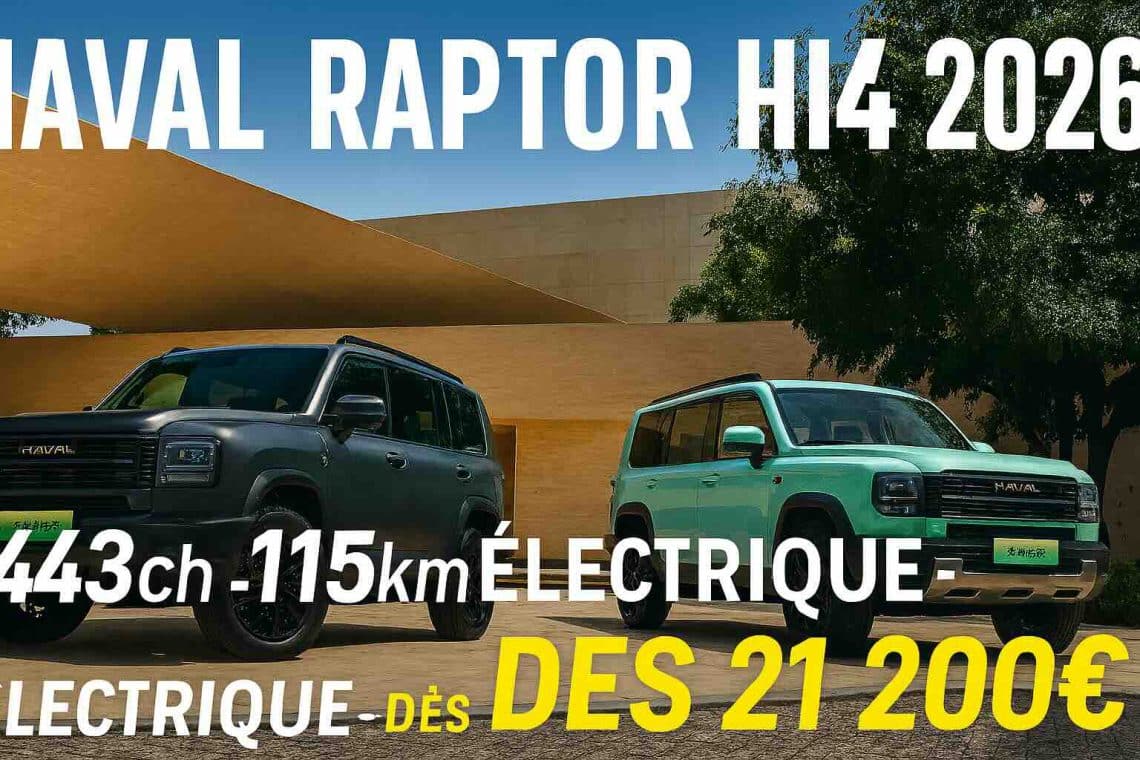 gwm haval raptor hi4 2026 youtube