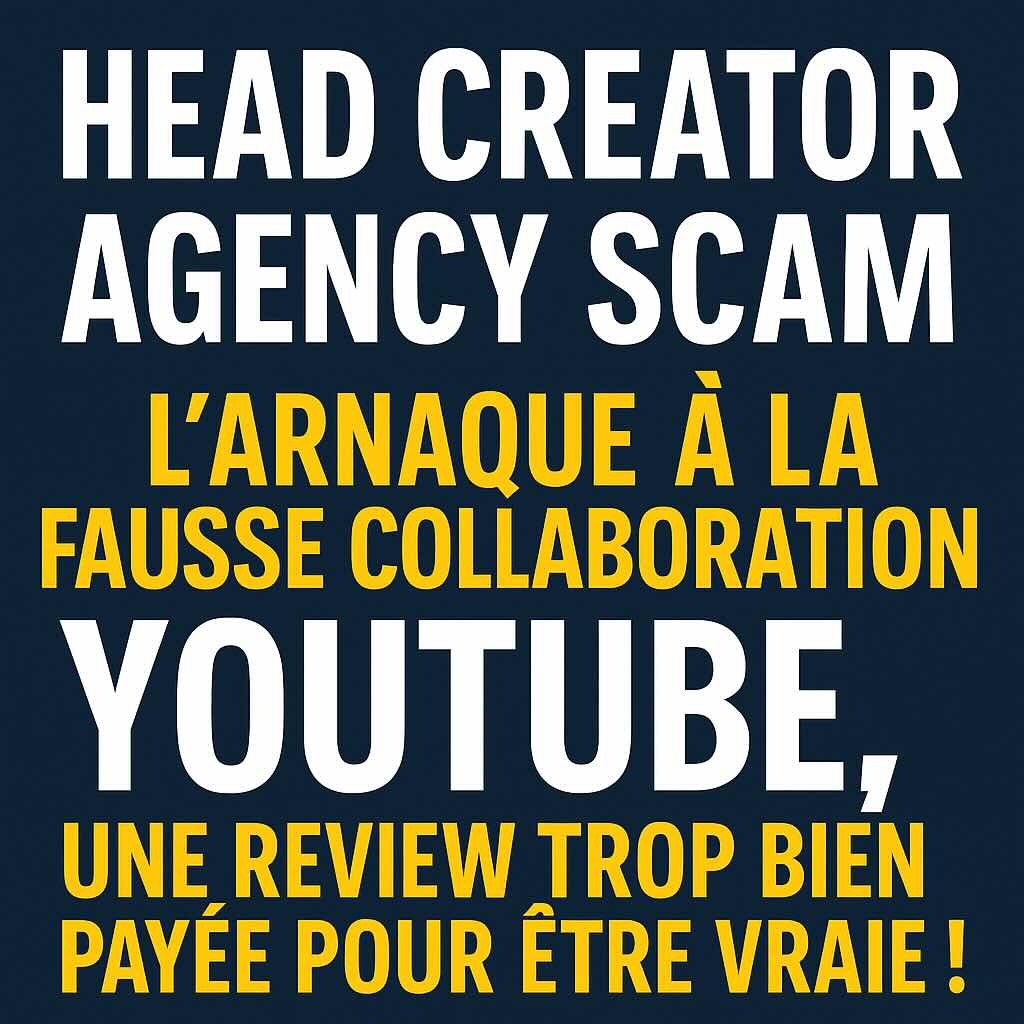 head creator agency scam mail