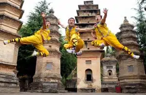 moines shaolin du temple du henan
