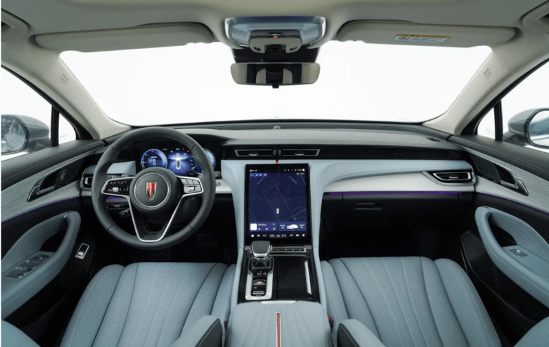 hongqi h5 phev tableau de bord
