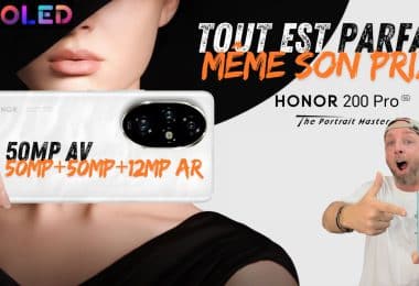 honor 200 pro amoled 5g, 512 go, batterie 5200 mah, triple photo 50 mp 4k hdr , un bijou à moins de 500€ .