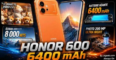 honor 600 batterie 6400 mah, écran 8000 nits et capteur 200 mp… le nouveau monstre milieu de gamme ?
