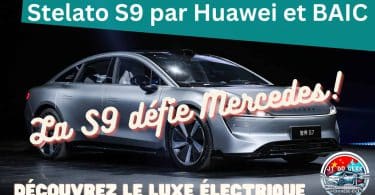 huawei baic s9 à 64k€ défie mercedes s! luxe electrique dévoilé!