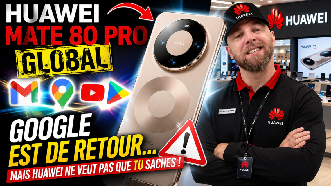 huawei mate 80 pro global , google est de retour… mais huawei ne veut pas que tu saches !