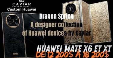 huawei mate x6 et xt , quand le smartphone devient une Œuvre d’art à 18 200$ !