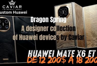 huawei mate x6 et xt , quand le smartphone devient une Œuvre d’art à 18 200$ !