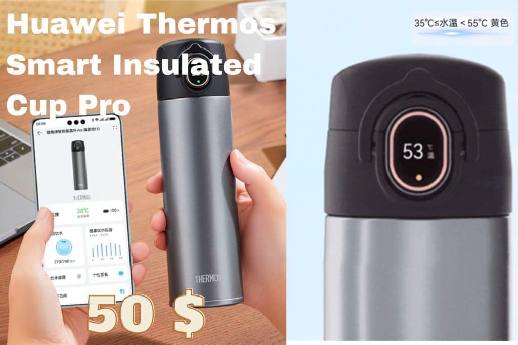 Huawei Thermos Smart Insulated Cup Pro : Révolution de l'Hydratation ...