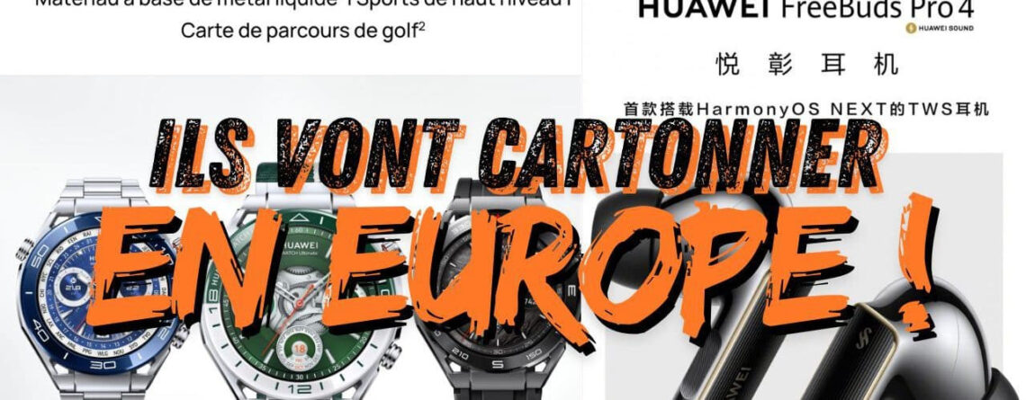 huawei watch ultimate sapphire et freebuds pro 4