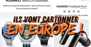 huawei watch ultimate sapphire et freebuds pro 4