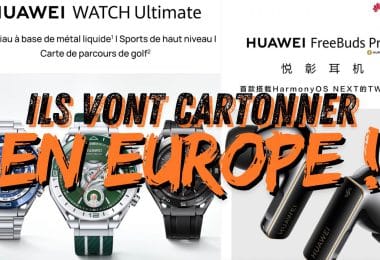 huawei watch ultimate sapphire et freebuds pro 4