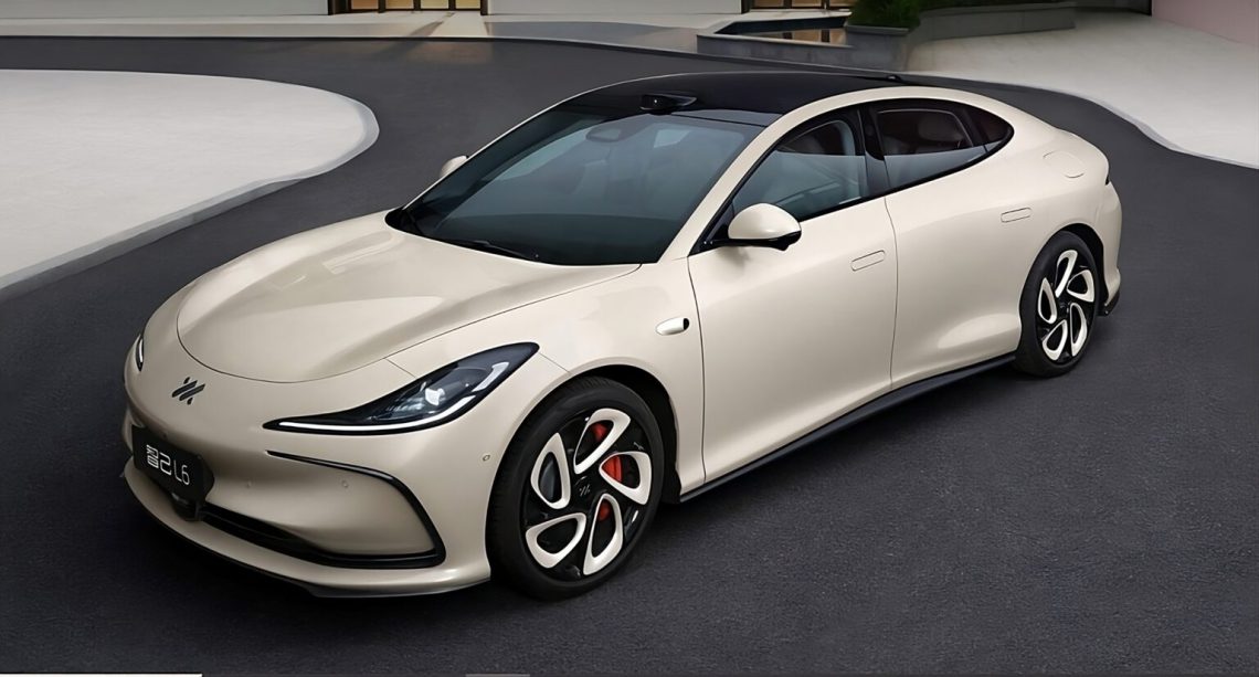 im l6 ev with semi solid state battery