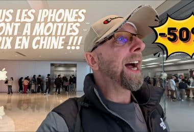 incroyable ! les iphones sont 50% moins chers au apple store shenzhen china