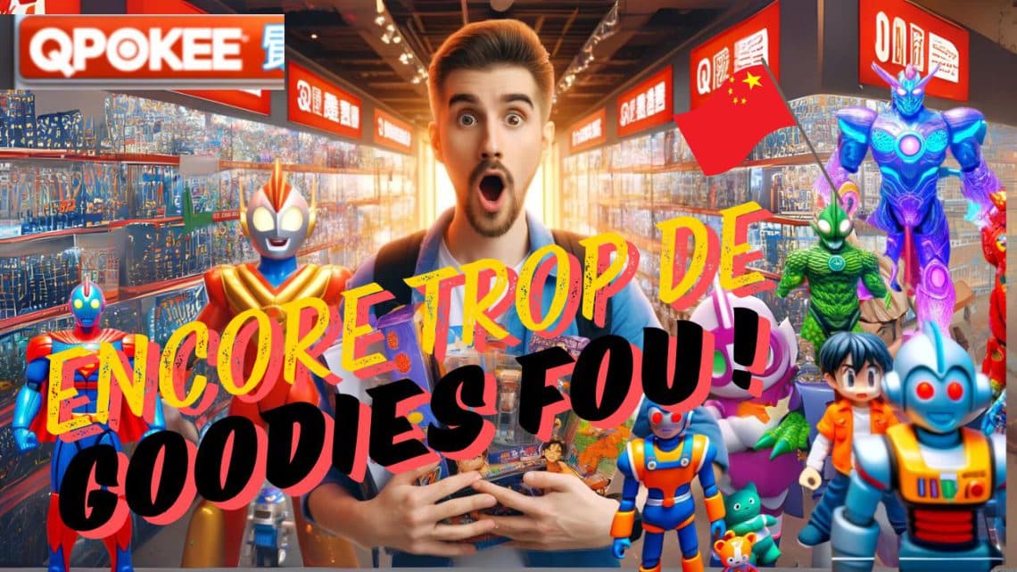 incroyables décors miniatures et goodies en chine, plongée dans le magasin qpokee avec toy story, ultraman, astroboy, dbz, scarabée robot...
