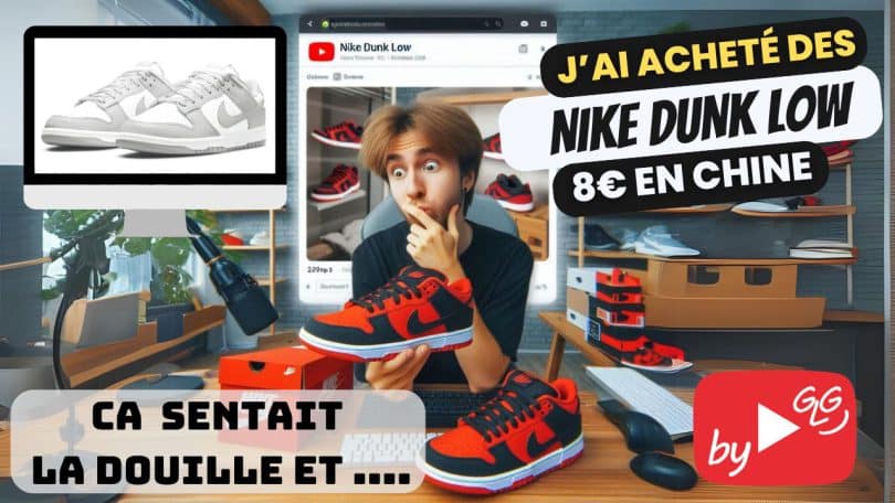 j'ai acheté des nike dunk low à 8€ en chine , bon plan ou mauvaise surprise ?