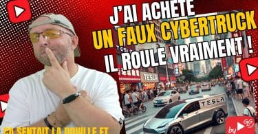 j'ai acheté un faux tesla cybertruck en chine, et oui... il roule vraiment !