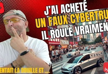 j'ai acheté un faux tesla cybertruck en chine, et oui... il roule vraiment !