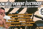 j’ai transformé le vélo de mon voisin en e bike avec le kit livall pikaboost 2 facile, puissant youtube