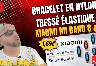 j'ai trouvé le meilleur bracelet pour mon xiaomi mi band 9 à seulement 1,69€ !