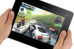 jeu de course automobile sur tablette