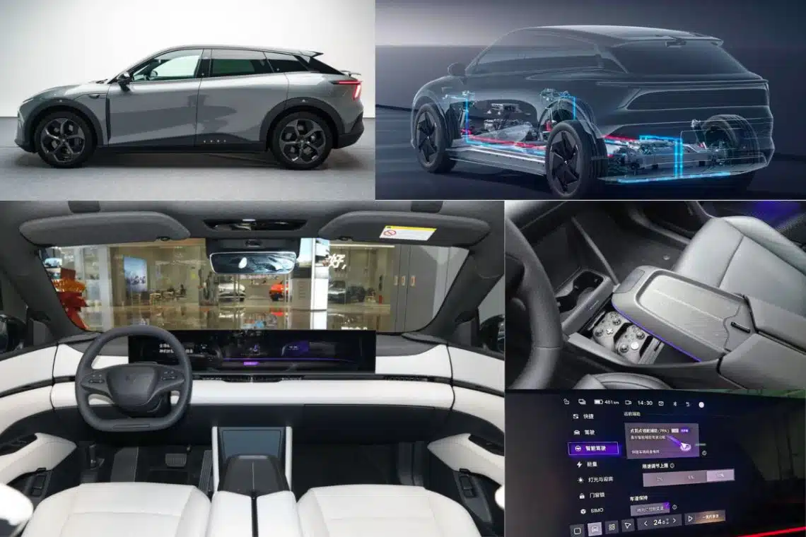 jiayue 01, le suv ev de geely et baidu