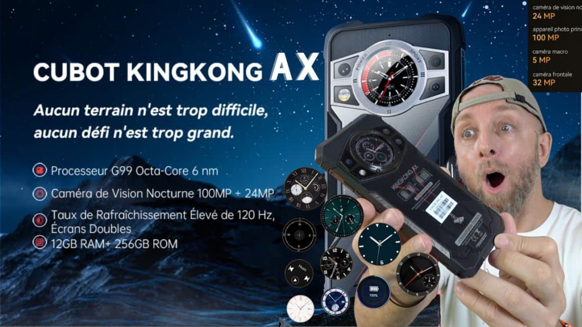 king kong ax resistant double ecran, 6.58 , g99, 100mp+32mp, 24+256gb + 5100mah
