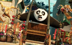 scène du film kung fu panda
