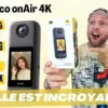 la caméra 4k avec capteur exceptionnel ,streaming, vlogging et webcam en un , aicoco onair 4k 2