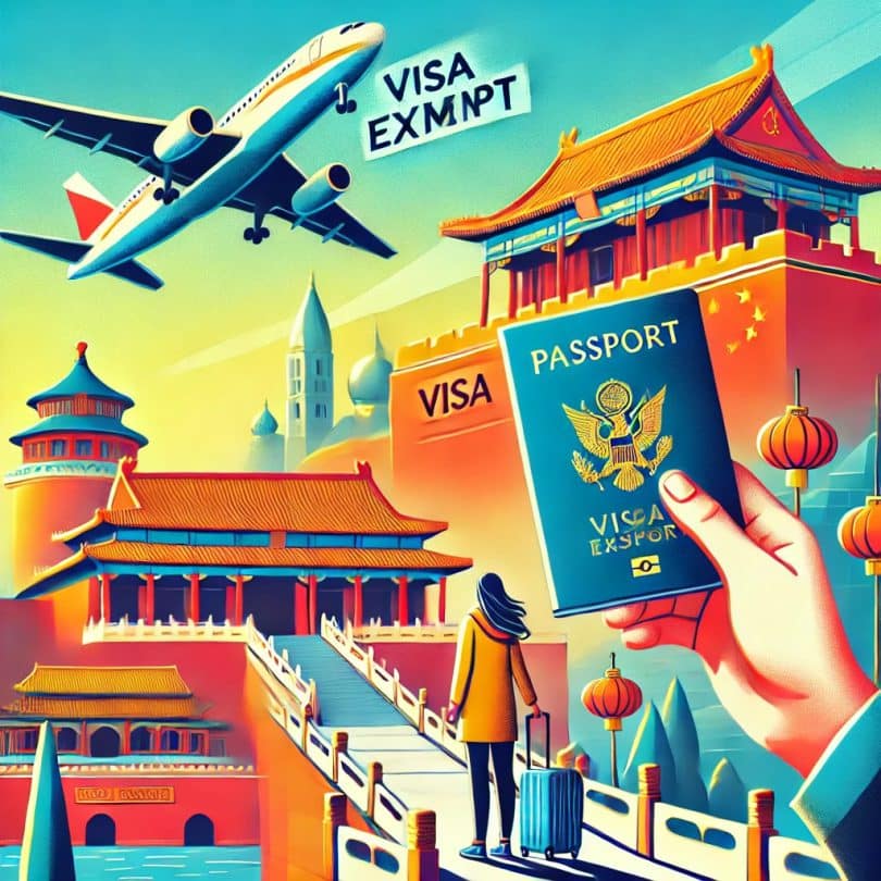 la chine facilite les voyages 3 nouvelles nationalités exemptées de visa !