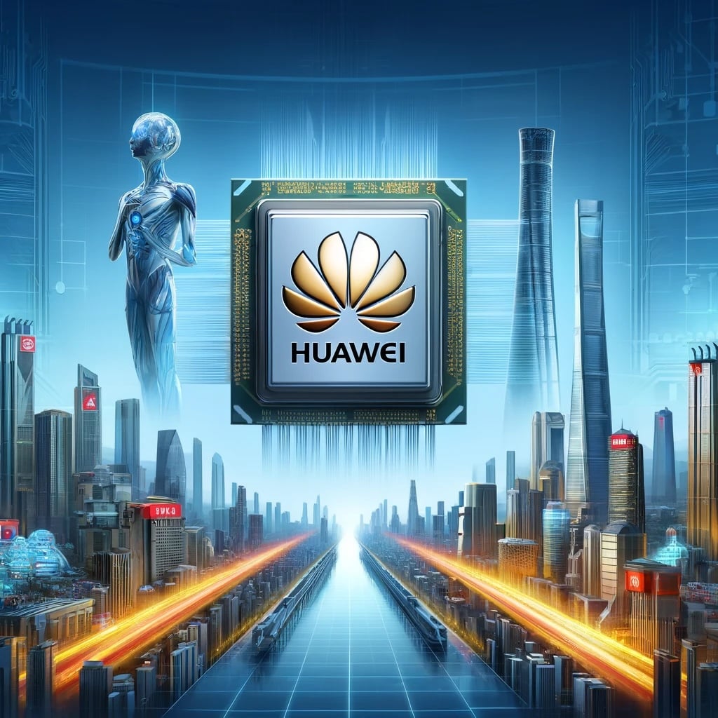 la chine lance un fonds d'investissement de 47,5 milliards de dollars pour renforcer l'autosuffisance en semi conducteurs et huawei devient un concurrent de taille pour nvidia sur le marché des puces ai en chine