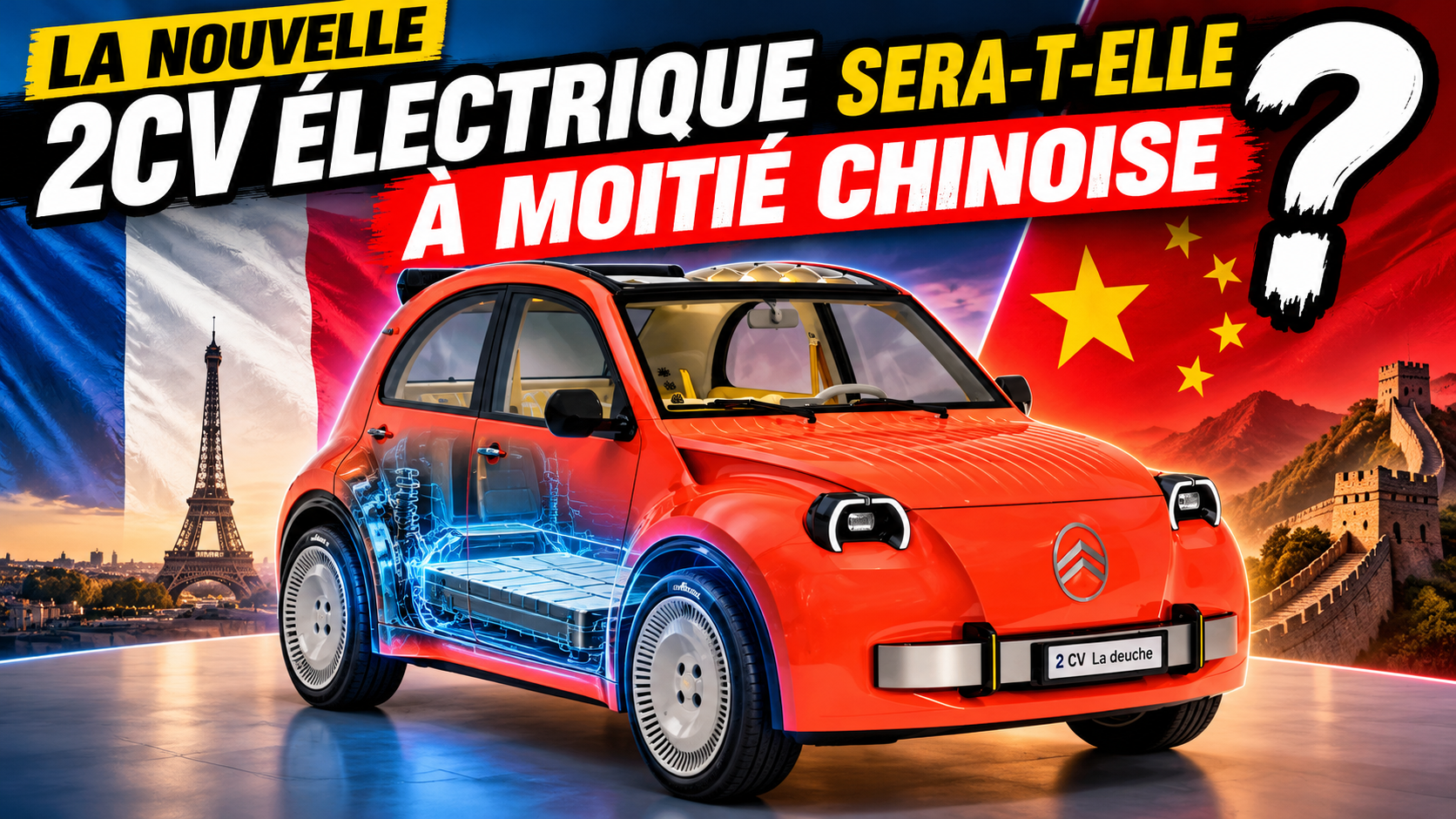la nouvelle citroën 2cv électrique sera t elle à moitié chinoise ?