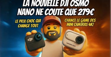 la nouvelle dji osmo nano ne coute que 279€