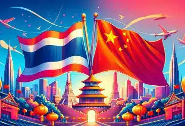 chinois tenant des têtes d'ail
