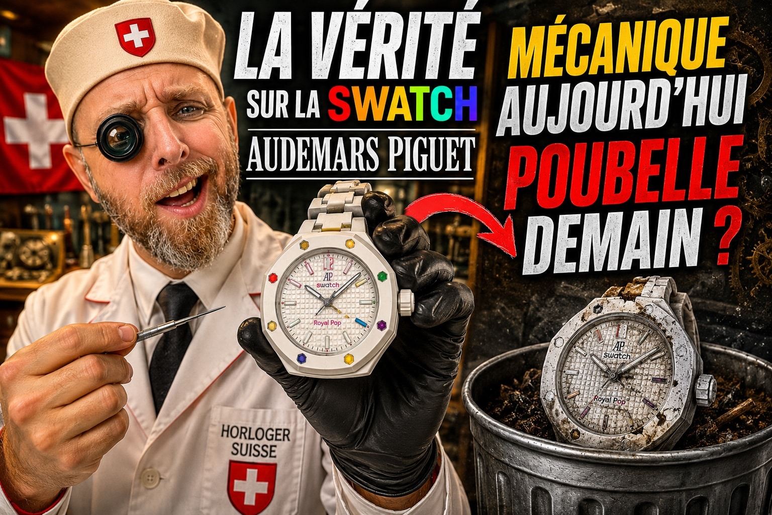 la vérité sur la swatch audemars piguet youtube tech clash