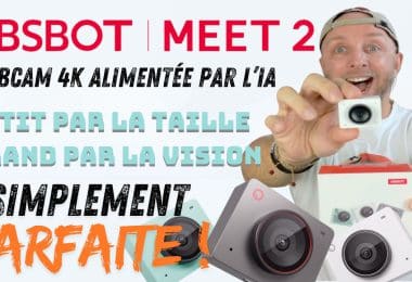 la webcam 4k parfaite ,obsbot meet 2 avec ia, hdr et autofocus ultra rapide, vous allez craquer !