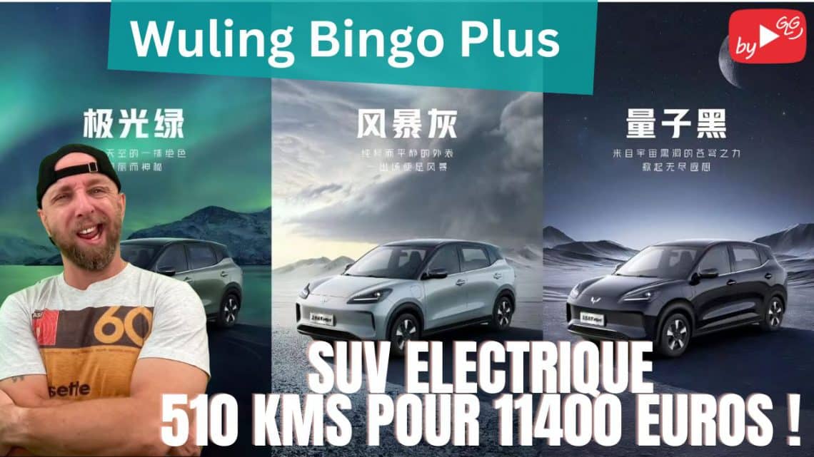 le bingo plus de wuling ,le suv électrique qui surpasse le model y à petit prix !