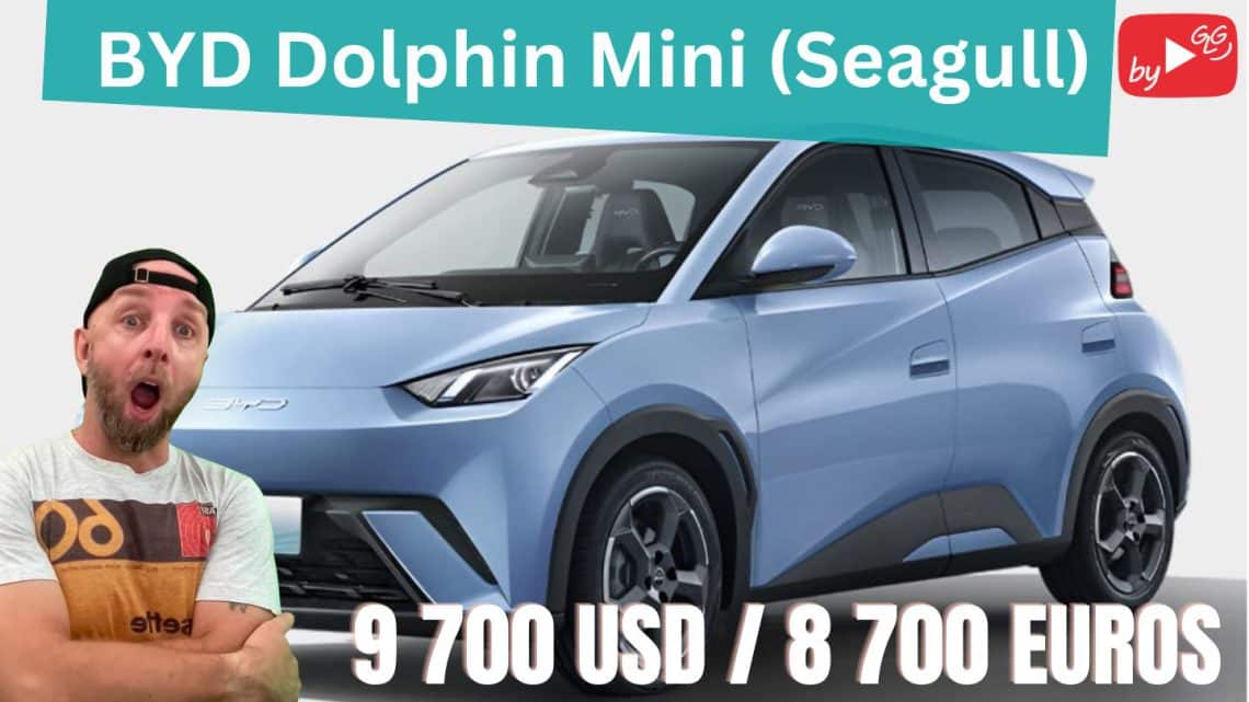 le byd dolphin mini (seagull) dévoilé ,la nouvelle star électrique à moins de 10 000€!