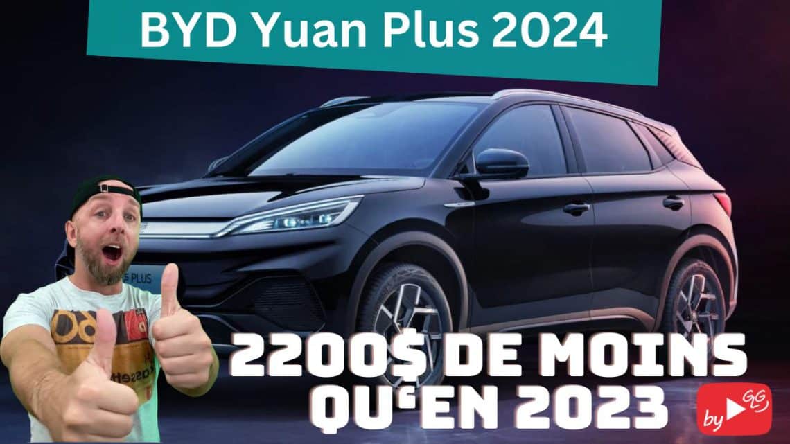 le byd yuan plus 2024 plus abordable que jamais , révolution électrique à petit prix